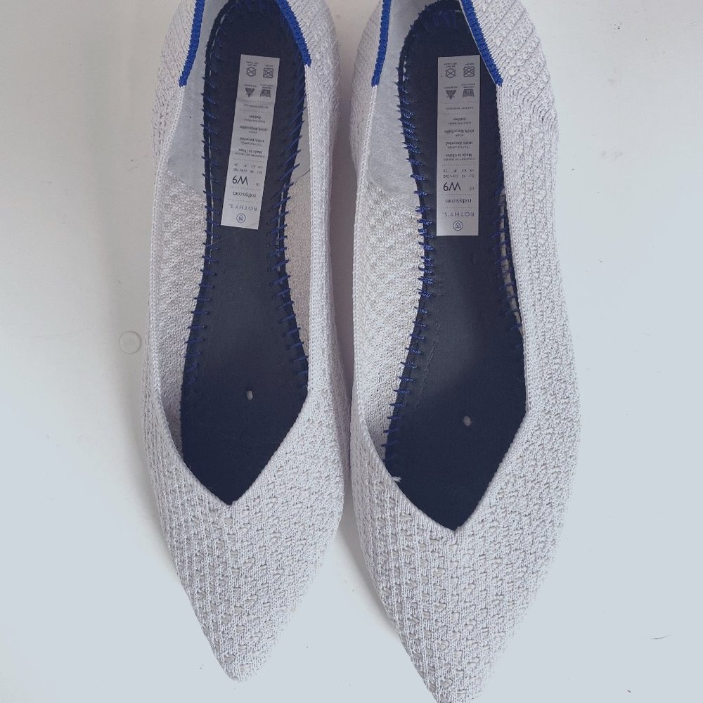 Rothy's The Point in White Honeycomb